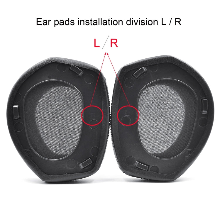 2 PCS Earpad for Sennheiser HDR RS165 RS175 RS185 RS195,Style:, Football Net Earmuff, Frog Leather Earmuff, Velvet Cloth Earmuff, Protein Leather Earmuff, Lambskin Earmuff