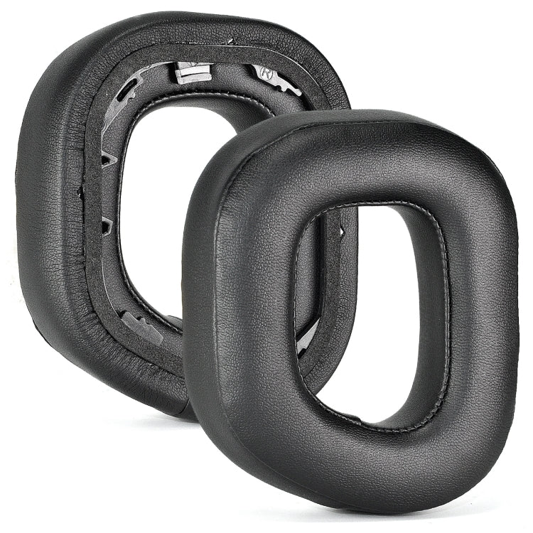 2 Épaississeurs Cache-oreilles pour Casque CORSAIR HS80 RGB, Revêtement en Peau Protéinée, PU Cuir+Velours, Sensation Glaciale