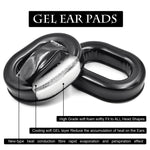 2 housses en mousse insonorisante pour casque David Clark H10