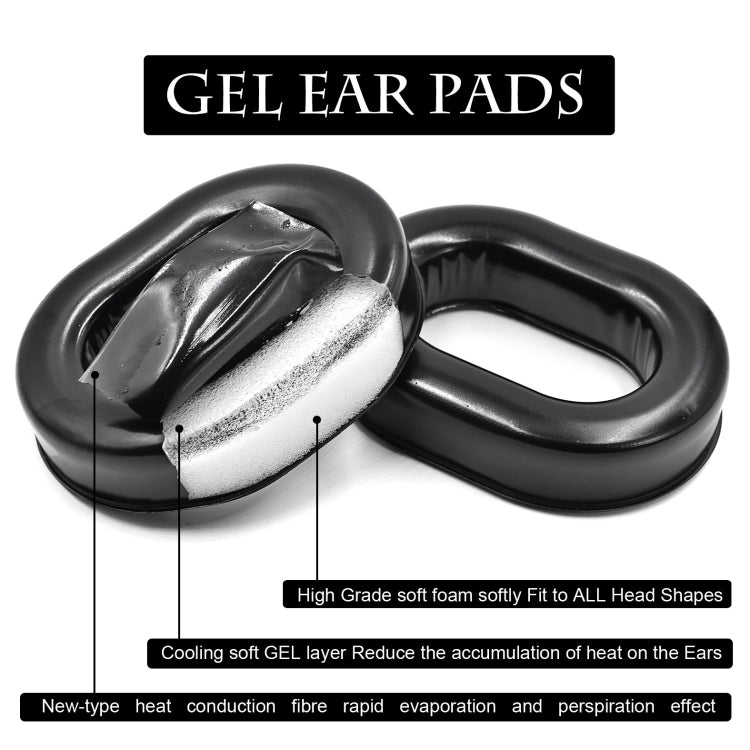 2 housses en mousse insonorisante pour casque David Clark H10