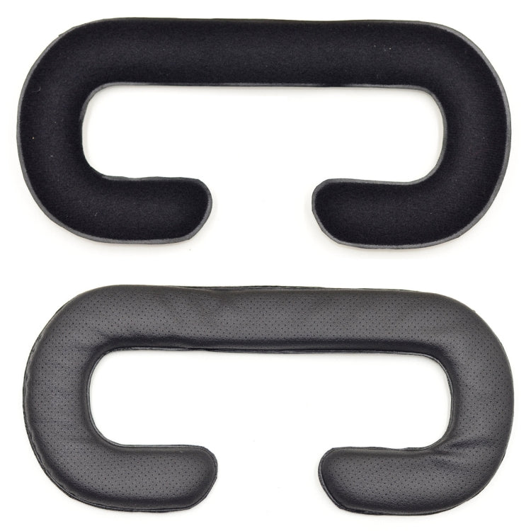 2 Caches Mousse en Similicuir pour Casque HTC VIVE VR, Épais 2cm, Fin 1.5cm