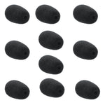 Pour VXI BlueParrott B450-XT B450XT, 10 COTONS MI, 2 PROTECTIONS AUDITIVES EN CUIR PROTÉINÉ, 2 PROTECTIONS AUDITIVES EN ÉPONGE, 2 PROTECTIONS AUDITIVES EN VELOURS