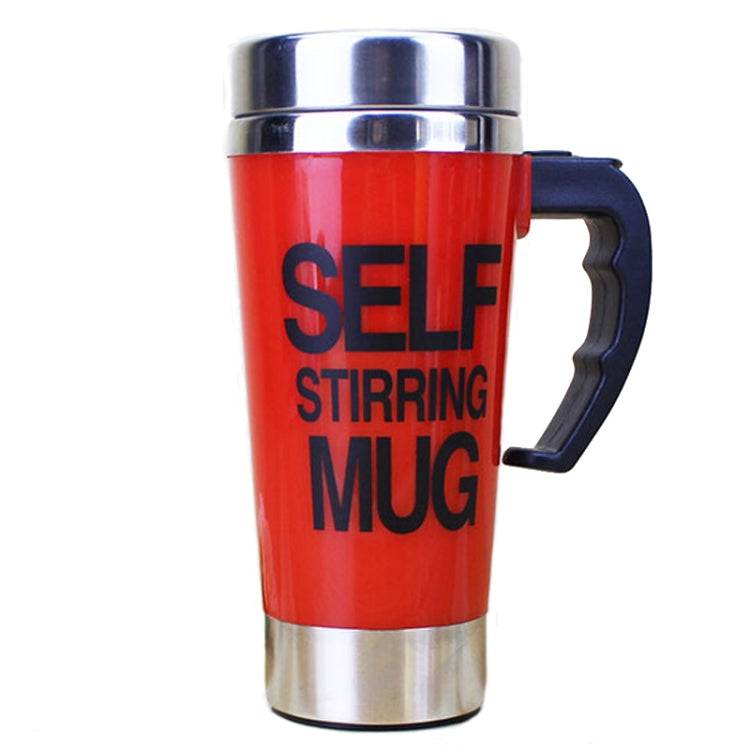 Tasse à café mélangeuse automatique en acier inoxydable 304 FX-589 de 400 ml, vert, blanc, rouge, jaune, noir, bleu