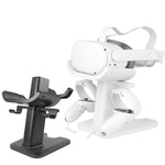 Support de rangement pour casque VR et manettes pour Meta Quest 2, pour Oculus Quest 2 Blanc