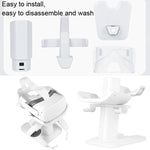 Support de rangement pour casque VR et manettes pour Meta Quest 2, pour Oculus Quest 2 Blanc