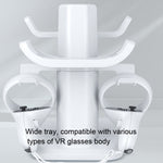 Support de rangement pour casque VR et manettes pour Meta Quest 2, pour Oculus Quest 2 Blanc