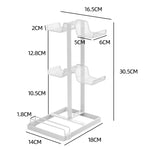 Support de rangement pour casque de bureau, manette de jeu, console de jeu, blanc, noir