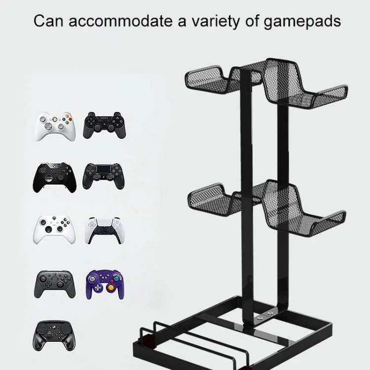 Support de rangement pour casque de bureau, manette de jeu, console de jeu, blanc, noir