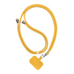 2 cordons de téléphone réglables et détachables avec carte, noir, rouge, jaune, bleu ciel, bordeaux, gris clair, gris foncé, bleu foncé, blanc