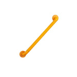 Barres d'appui de sécurité antidérapantes Kuaierte en acier inoxydable pour personnes à mobilité réduite/âgées, 38cm (blanc), 48cm (blanc), 68cm (blanc), 38cm (jaune), 48cm (jaune), 58cm (jaune), 68cm (jaune)