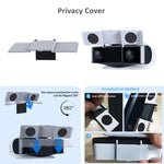 JYS JYS-P5151 pour chargeur de poignée PS5 12 en 1 + capuchon à bascule + couvercle de confidentialité + couvercle en Silicone + jeu de supports, JYS-P5151