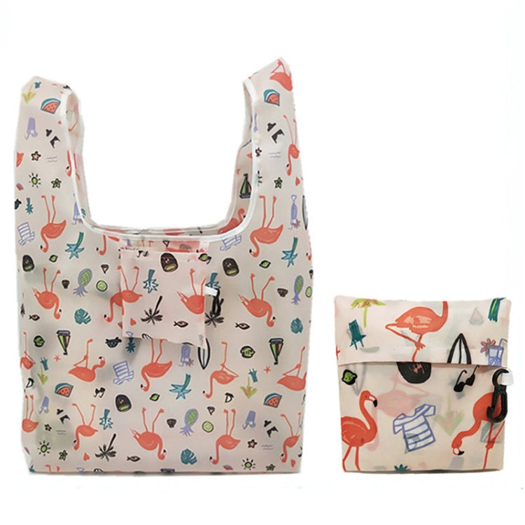 M0048 Sac de courses pliable imprimé, flamant rose, flamant noir, ancre, fleur d'encre, flamant violet, alpaga, chien coloré, fleurs, ours polaire, pensées, érable, licorne, lys, crème glacée, papillon, rose, éléphant, hibou, chat, toucan, bord de mer...