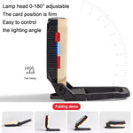 Lampe de travail COB à chargement USB avec crochet, lampe de poche d'urgence, lampe de maintenance, Style :, W598A 8 trous, W598B petite, W599A 10 trous, W599B grande