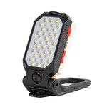 Lampe de travail COB à chargement USB avec crochet, lampe de poche d'urgence, lampe de maintenance, Style :, W598A 8 trous, W598B petite, W599A 10 trous, W599B grande