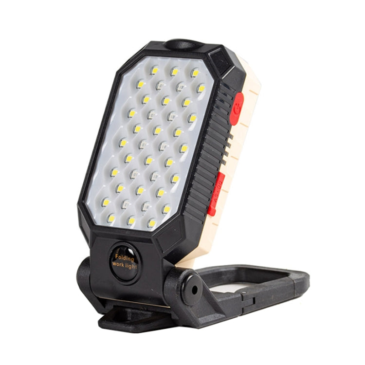 Lampe de travail COB à chargement USB avec crochet, lampe de poche d'urgence, lampe de maintenance, Style :, W598A 8 trous, W598B petite, W599A 10 trous, W599B grande