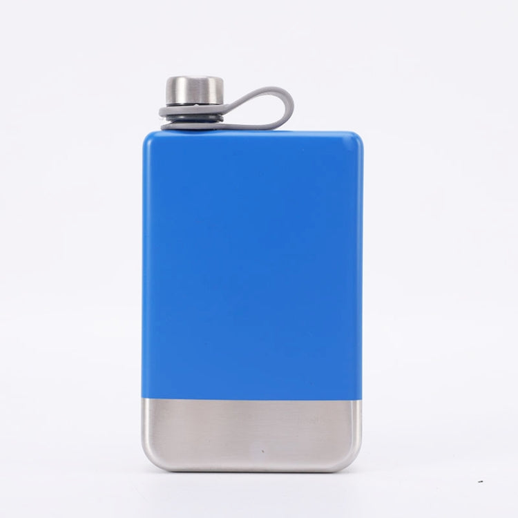 Flacon de hanche portable de 9 oz en acier inoxydable 304 pour whisky, vodka, vin, noir mat, vert militaire, bleu, rouge