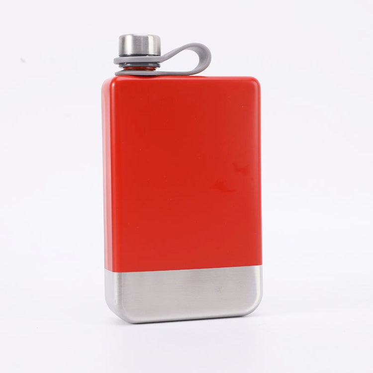 Flacon de hanche portable de 9 oz en acier inoxydable 304 pour whisky, vodka, vin, noir mat, vert militaire, bleu, rouge