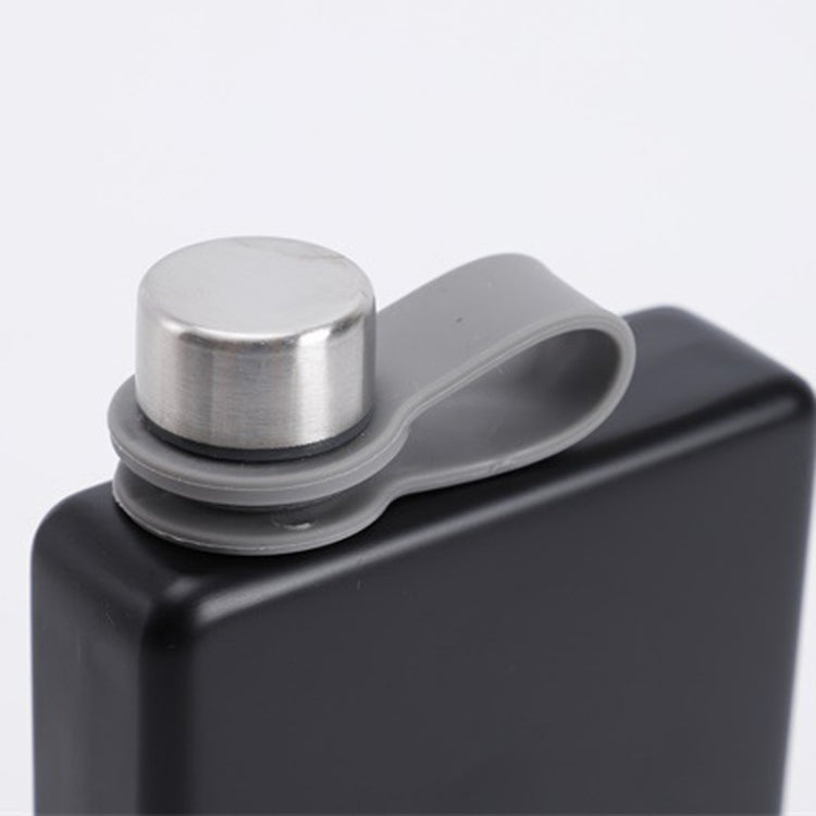 Flacon de hanche portable de 9 oz en acier inoxydable 304 pour whisky, vodka, vin, noir mat, vert militaire, bleu, rouge