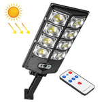 E-SMARTER LED Lampe Solaire de Jardin à Double Rangée, Style :, W789A-4, W789B-4