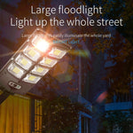 E-SMARTER LED Lampe Solaire de Jardin à Double Rangée, Style :, W789A-4, W789B-4