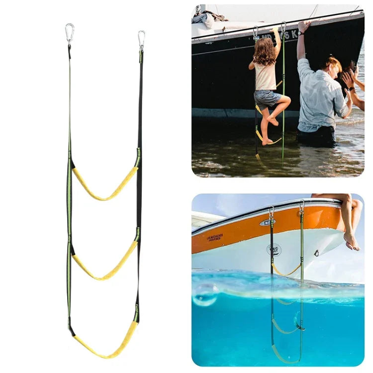 Échelle d'embarquement spéciale pour bateau pneumatique RT-1, spécification : 3 échelons (vert), 4 échelons (vert), 5 échelons (vert), 3 échelons (bleu), 4 échelons (bleu), 5 échelons (bleu), 3 échelons (rouge), 4 échelons (rouge), 5 échelons (rouge)