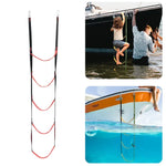 Échelle d'embarquement spéciale pour bateau pneumatique RT-1, spécification : 3 échelons (vert), 4 échelons (vert), 5 échelons (vert), 3 échelons (bleu), 4 échelons (bleu), 5 échelons (bleu), 3 échelons (rouge), 4 échelons (rouge), 5 échelons (rouge)