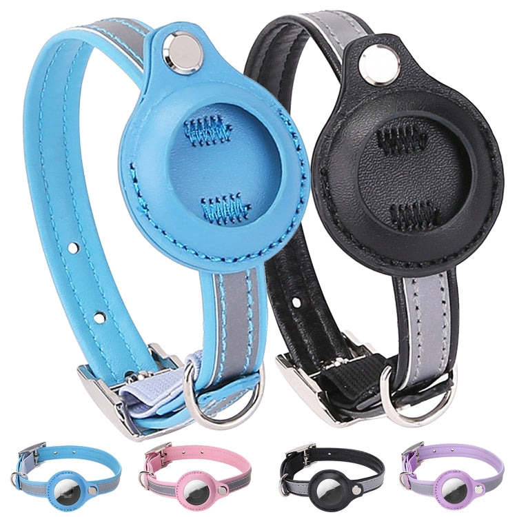 Pour Collier de protection en PU pour animaux de compagnie AirTag 2ᵉ génération / AirTag 1ʳᵉ génération, XS, M, S