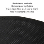 Bandeau de sport anti-transpiration pour fitness, noir éclair, noir classique, gris élégant, gris foncé, gris rayé