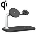 3 In 1 Magnetic Wireless Charger For iPhone12/13/14/15/16&iWatch&AirPods, 3 In 1 White, 3 In 1 Black
