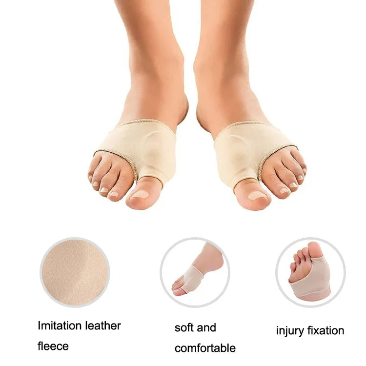 1 paire de chaussures portables, correcteur d'hallux valgus pour gros orteil, séparateur d'orteils confortable, S, L