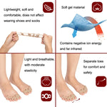 Correcteur en silicone pour hallux valgus, séparateur d'orteils, chaussures épaissies portables, usage domestique