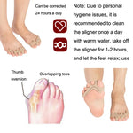 Correcteur en silicone pour hallux valgus, séparateur d'orteils, chaussures épaissies portables, usage domestique