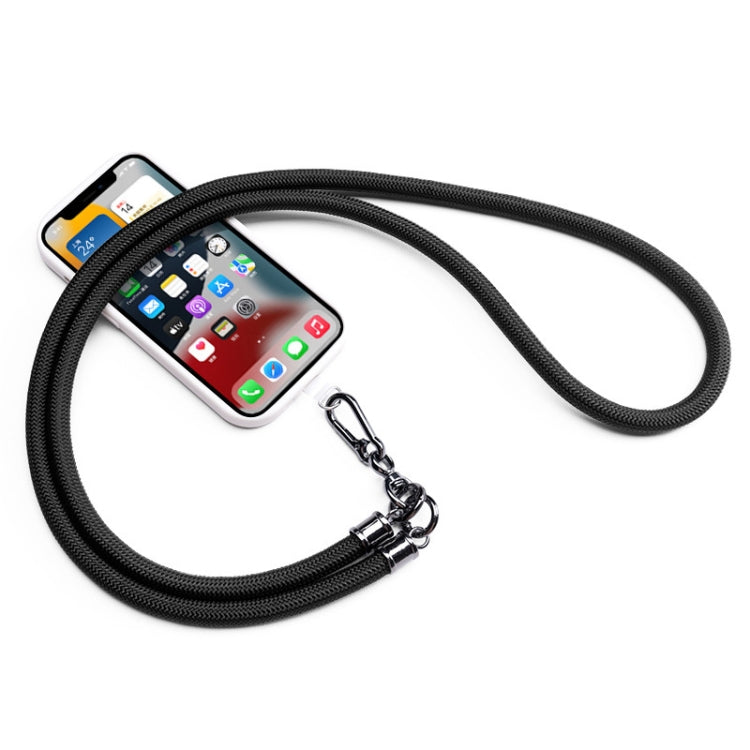 Cordon de Lanière pour Téléphone Portable pour Escalade Peut être Accroché au Cou ou en Bandoulière, Noir, Orange, Bleu Ciel, Rouge, Bleu Gemme, Violet, Orange Brique
