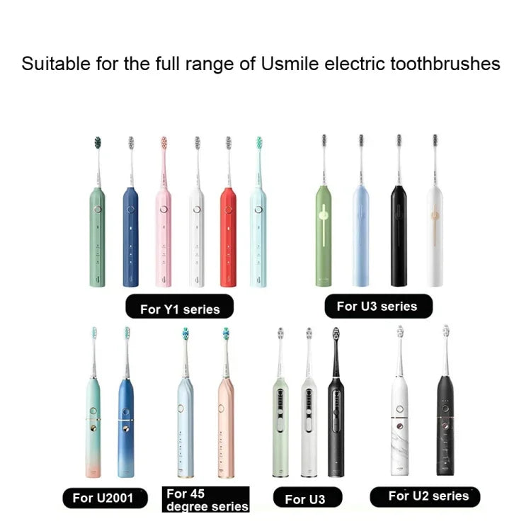 Têtes de brosse à dents de rechange pour Usmile Y1/U1/U2 /U3/Y4/P1, Style :, PRO+
