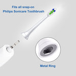 Têtes de brosse à dents pour Philips HX3/HX6/HX9 Series, Soin des gencives noir, Soin des gencives rose, Double action noir, Soin interdentaire vert, Soin interdentaire rose, Blancheur éclatante noir, Blancheur éclatante rose