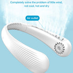 Ventilateur de cou suspendu paresseux sans pales silencieux pour sport, modèle : T36 blanc 3000 mAh, T36 noir 3000 mAh, T36 rose 3000 mAh, A306 quatre cœurs 4000 mAh rose, A306 quatre cœurs 4000 mAh vert, A306 quatre cœurs 4000 mAh blanc