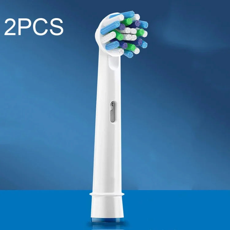 2 têtes de brosse de rechange pour brosse à dents électrique Oral-B (gamme complète), Nettoyage quotidien, Nettoyage de précision, Nettoyage multi-angles, Blancheur professionnelle, Nettoyage soies dentaires