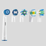 2 têtes de brosse de rechange pour brosse à dents électrique Oral-B (gamme complète), Nettoyage quotidien, Nettoyage de précision, Nettoyage multi-angles, Blancheur professionnelle, Nettoyage soies dentaires