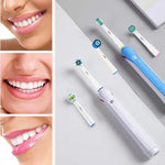 2 têtes de brosse de rechange pour brosse à dents électrique Oral-B (gamme complète), Nettoyage quotidien, Nettoyage de précision, Nettoyage multi-angles, Blancheur professionnelle, Nettoyage soies dentaires