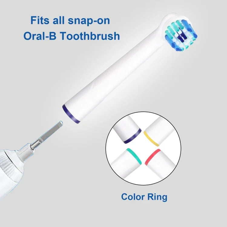2 têtes de brosse de rechange pour brosse à dents électrique Oral-B (gamme complète), Nettoyage quotidien, Nettoyage de précision, Nettoyage multi-angles, Blancheur professionnelle, Nettoyage soies dentaires