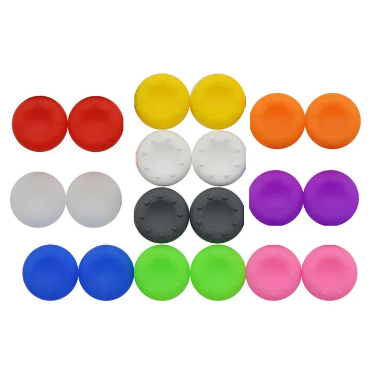 Lot de 20 capuchons de joystick en silicone pour manettes PS5/PS4/PS3/ONE/360/PRO/Series X/S