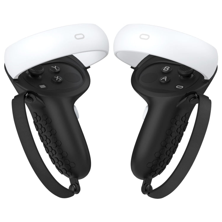 Housse de protection en silicone anti-collision pour manette VR Oculus Quest 2 (demi-pack)