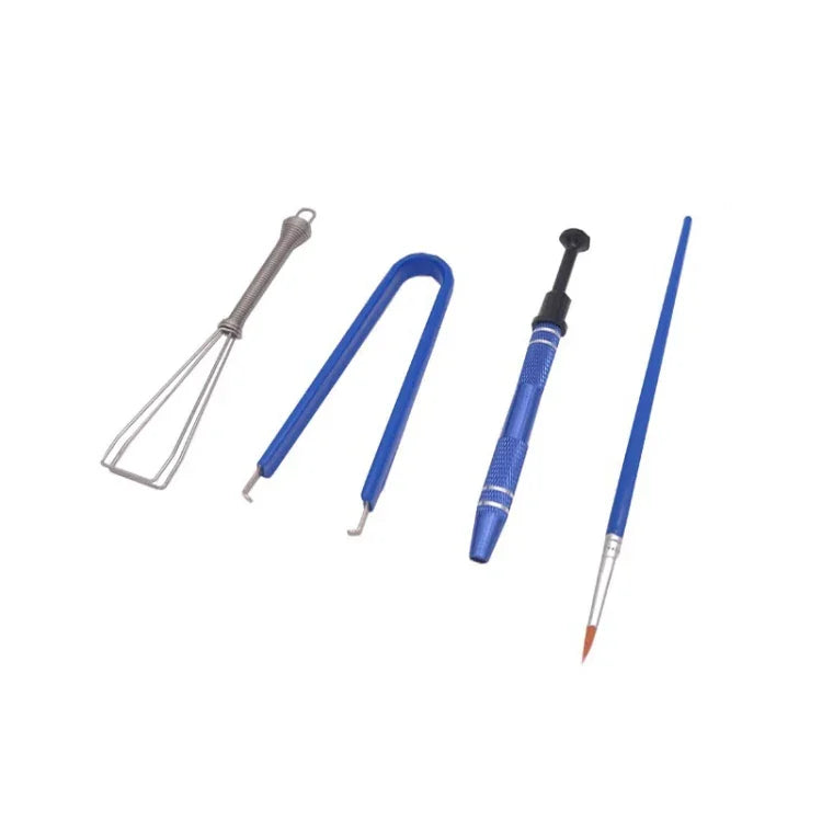 Kit 4 en 1 extracteur de capuchons de touches, testeur d'interrupteurs et de fils de clavier mécanique, 4 en 1