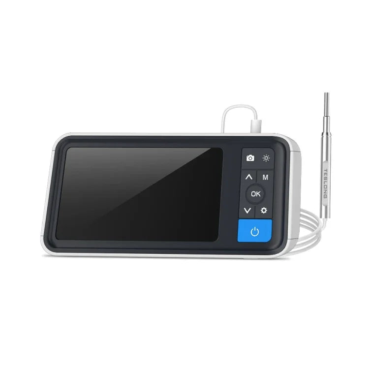 TESLONG MS450 Otoscope à écran intelligent HD 4,5 pouces avec carte mémoire 32 Go, MS450