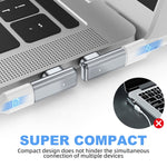 Adaptateur magnétique coudé TZ30 PD100W 24 broches pour charge rapide Type-C / USB-C pour connecteur MacBook Notebook