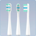 2 brosses à dents électriques Achor Free Tufting pour Usmile, blanc, rose