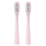 2 brosses à dents électriques Achor Free Tufting pour Usmile, blanc, rose