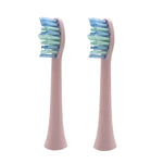 2 têtes de brosse à dents électriques pour Ulike UB602 UB603 UB601, Style : Blanc éclatant vert, Blanc éclatant, Blanc doux-sensible, Blanc nettoyage de base, Rose nettoyage de base