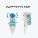 4 PCS/ensemble têtes de brosse à dents électriques multidirectionnelles de remplacement pour Oral B 3733 4732 4734