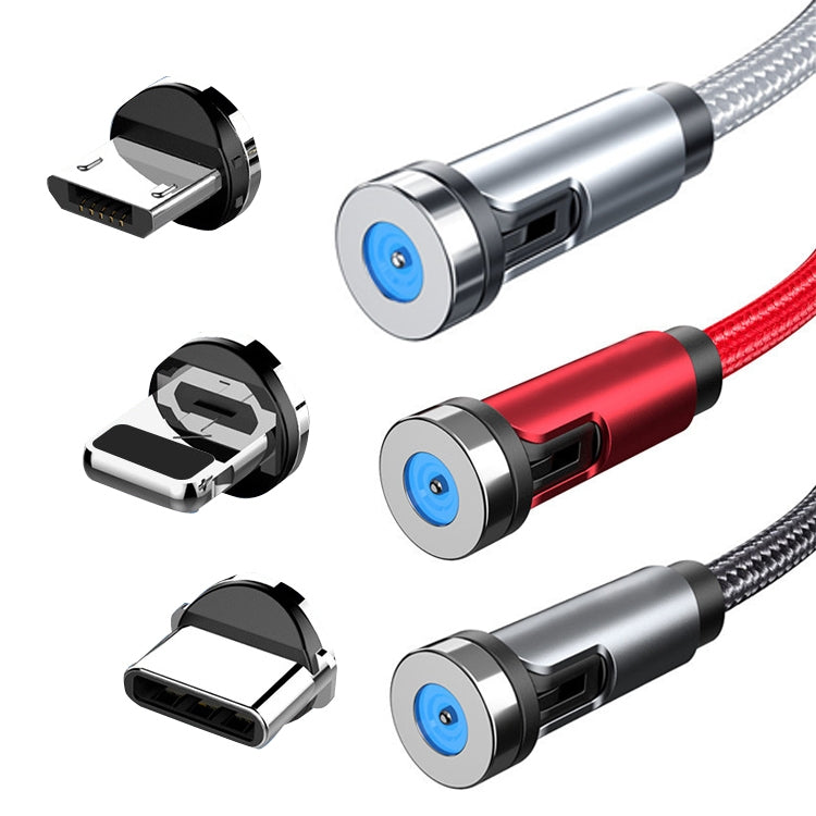 Bouchon anti-poussière rotatif magnétique CC56, longueur du câble : 1m, style :, tête Android 1m, tête Type-C / USB-C 1m, tête 8Pin 1m, ligne 1m+trois têtes, ligne 1m, Micro USB 1m, Type-C / USB-C 1m, 1m + 8Pin + Type-C/USB-C + Micro USB